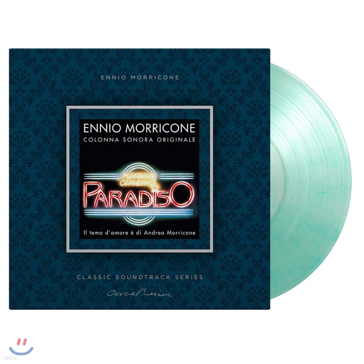 시네마 천국 영화음악 (Nuovo Cinema Paradiso OST by Ennio Morricone 엔니오 모리꼬네) [스카이블루 마블 컬러 LP]
