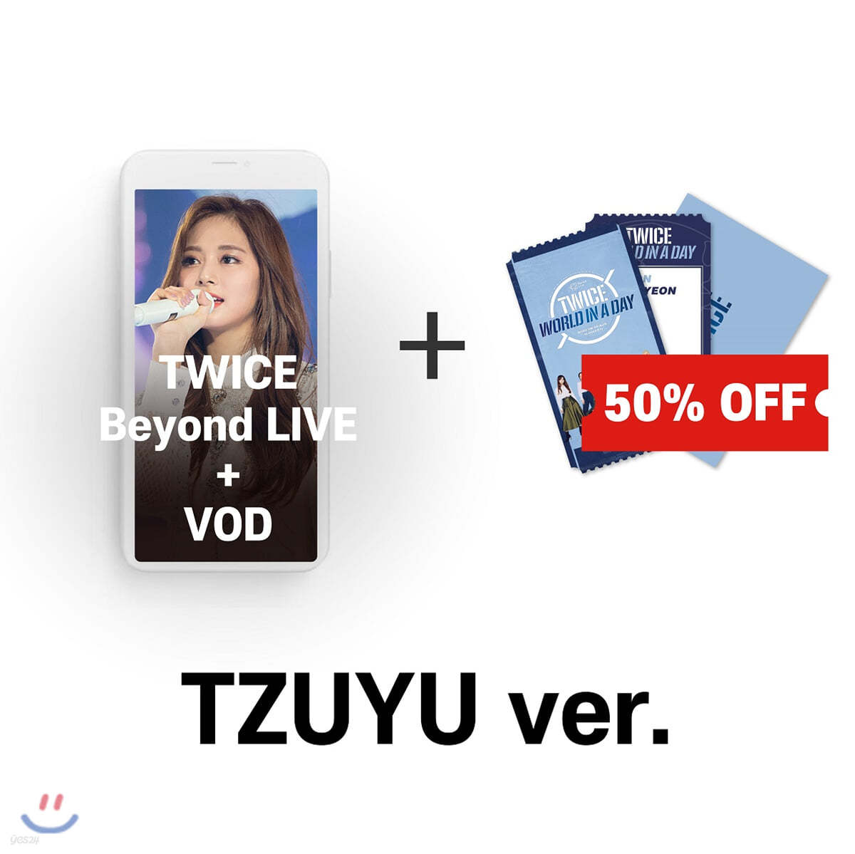 [쯔위] TWICE Beyond LIVE +VOD관람권 + SPECIAL AR TICKET SET