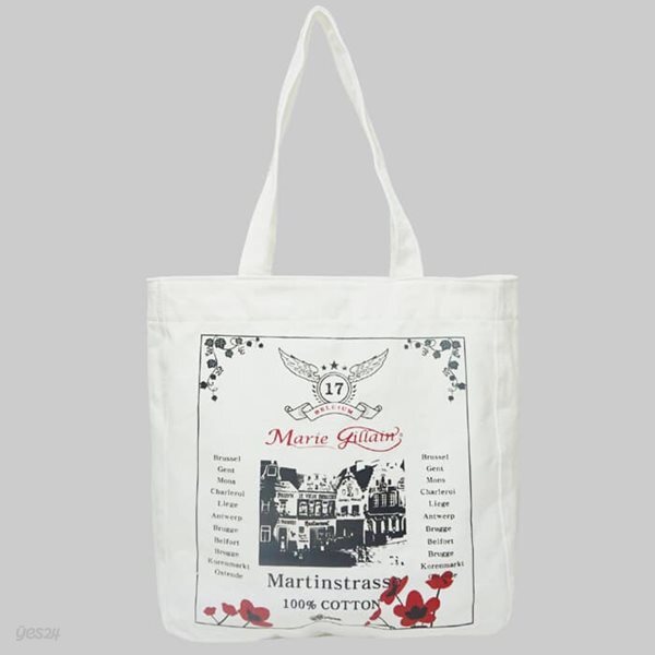 LOUVAIN ECO BAG WHITE