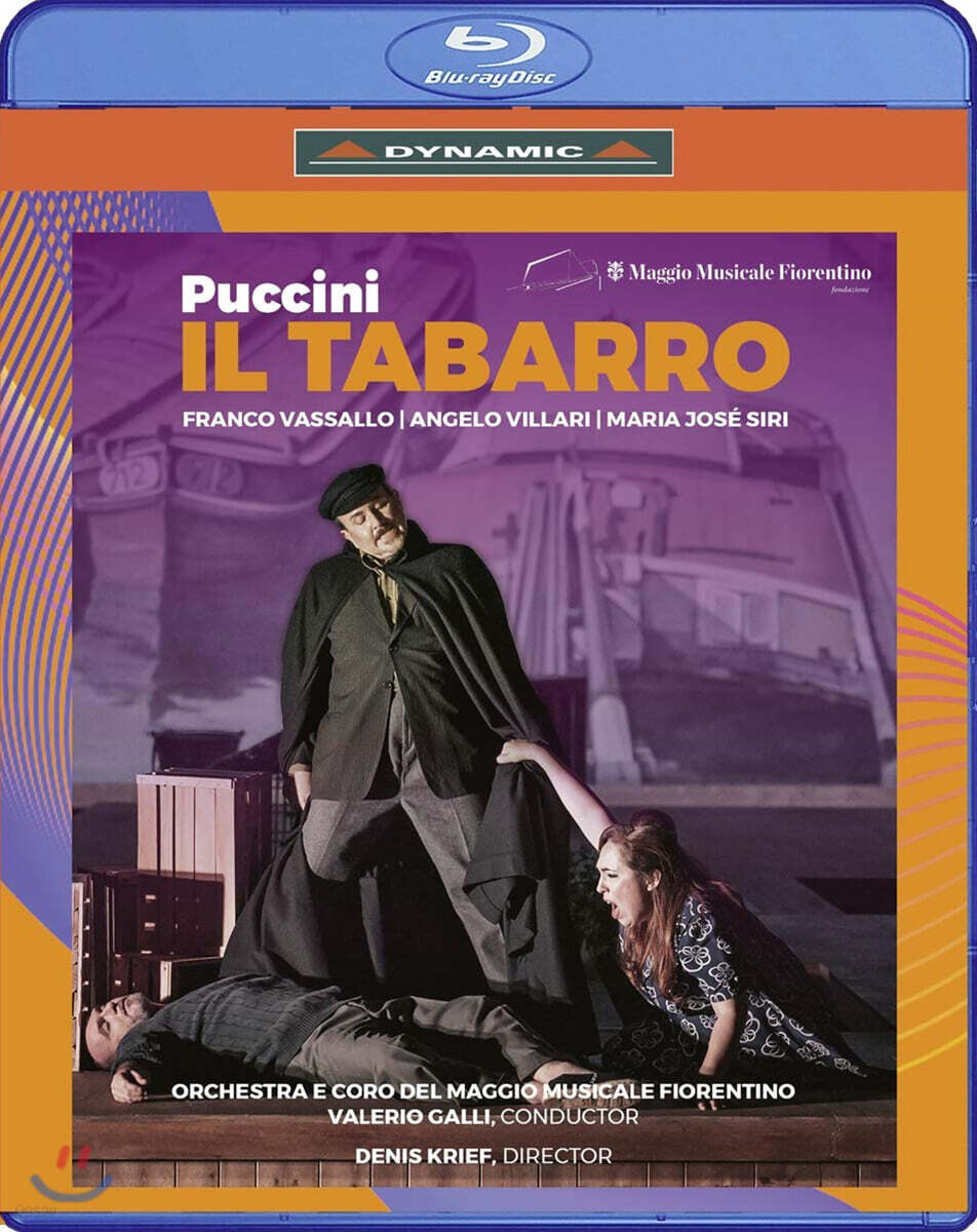Valerio Galli 푸치니: 오페라 `일 트리티코` 중 `외투` (Puccini: Il Tabarro)