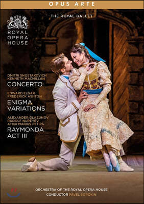 The Royal Ballet 로열 발레 - 맥밀란: 콘체르토 / 애쉬튼: 수수께끼 변주곡 / 누레예프: 레이몬다 3막 (Concerto, Enigma & Raymonda)