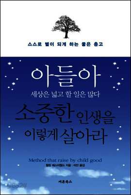 아들아 세상은 넓고 할 일은 많다 소중한 인생을 이렇게 살아라