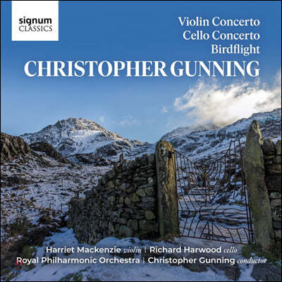 크리스토퍼 거닝: 바이올린 & 첼로 협주곡, 새들의 비행 (Christopher Gunning: Violin Concerto, Cello Concerto, Birdflight)