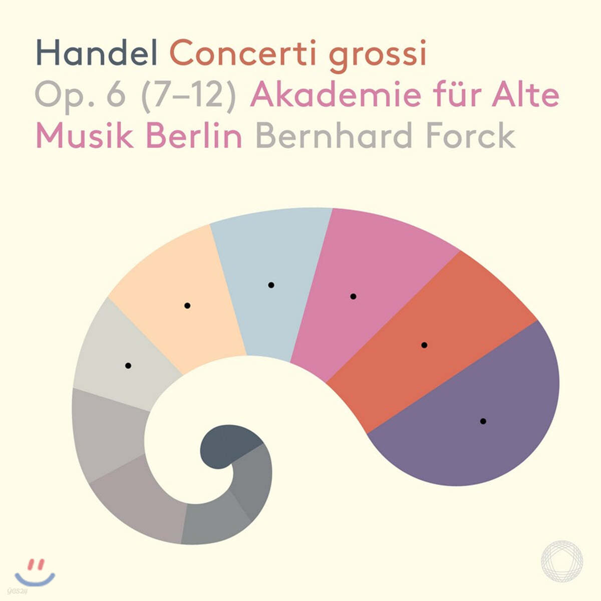 Bernhard Forck 헨델: 합주 협주곡 7-12번 (Handel: Concerti grossi Op. 6)