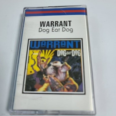 (중고TAPE) Warrant - Dog eat dog 