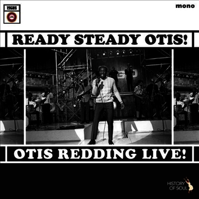 Otis Redding — Ready, Steady, Otis! (Otis Redding Live!) 앨범 커버
