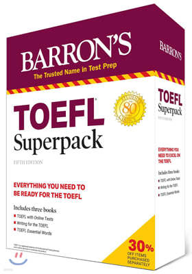 Barron's TOEFL Superpack, 5/E