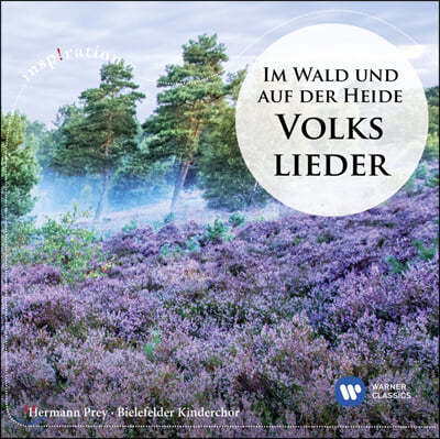 Hermann Prey   ο (Volks Lieder: Im Wald und auf der Heide)