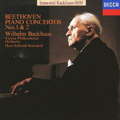 亥: ǾƳ ְ 1, 2 (Beethoven: Piano Concertos Nos.1 & 2) (Ltd. Ed)(Ϻ)(CD) - Wilhelm Backhaus