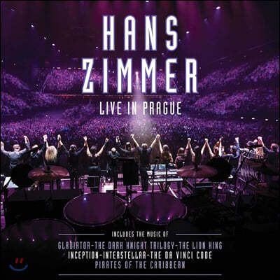 Hans Zimmer - Live In Prague 한스 짐머 프라하 라이브 [퍼플 컬러 4LP]