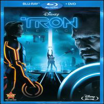 Tron: Legacy (Ʈ ο ) (ѱ۹ڸ)(Two-Disc Blu-ray/DVD Combo) (2010)