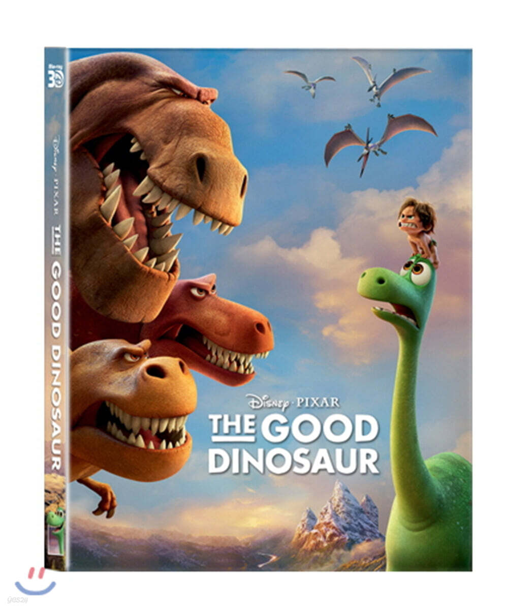 굿 다이노 풀슬립 렌티큘러 (2Disc, 3D + 2D 오링케이스 스틸북) : 블루레이