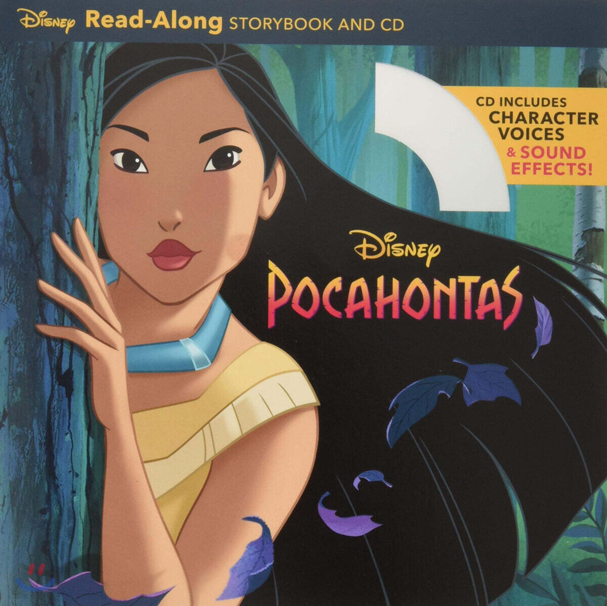 Pocahontas Read-Along Storybook : 디즈니 포카혼타스 리드얼롱 스토리북 (Book & CD)