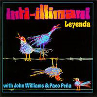 Inti-Illimani - Leyenda With John Williams & Paco Pena (CD) - John Williams & Paco Pena