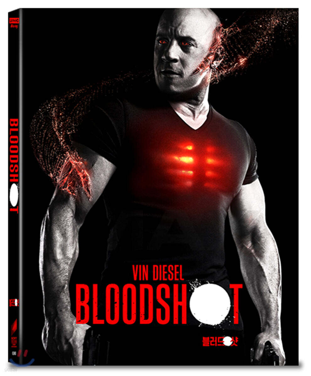 블러드샷 (2Disc 4K UHD + 2D 풀슬립케이스 스틸북 한정판) : 블루레이