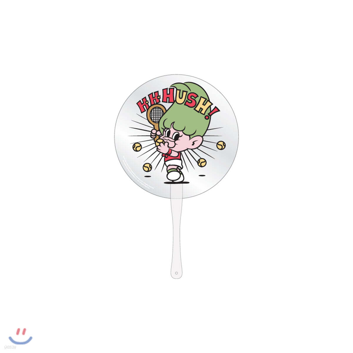 레드벨벳(Red Velvet Loves GOOD LUCK TROLLS) - CLEAR FAN_GREEN