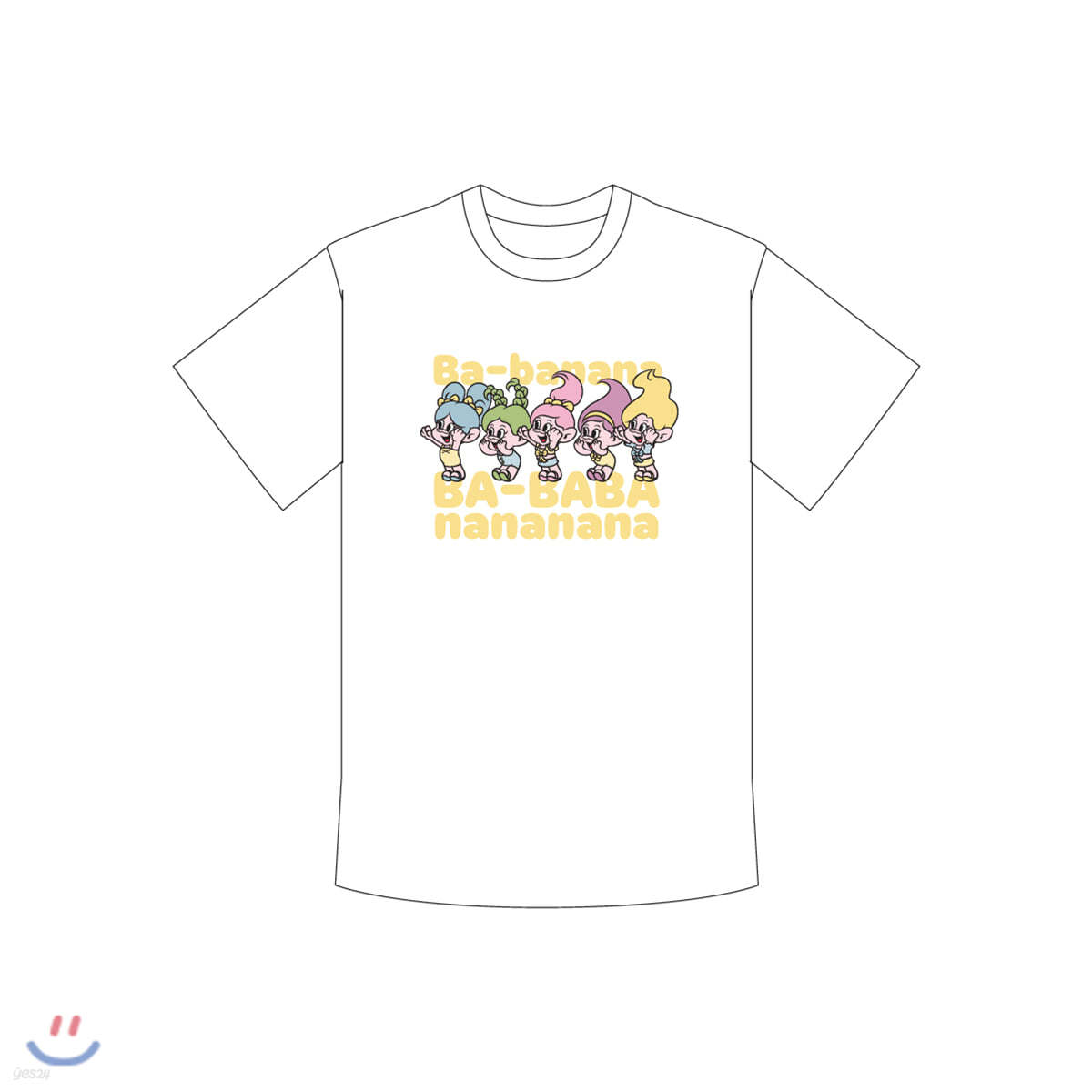 레드벨벳(Red Velvet Loves GOOD LUCK TROLLS) - T-SHIRT_WHITE