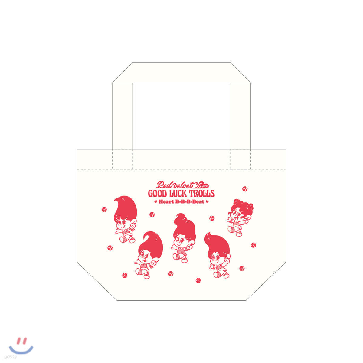 레드벨벳(Red Velvet Loves GOOD LUCK TROLLS) - MINI ECO BAG_B
