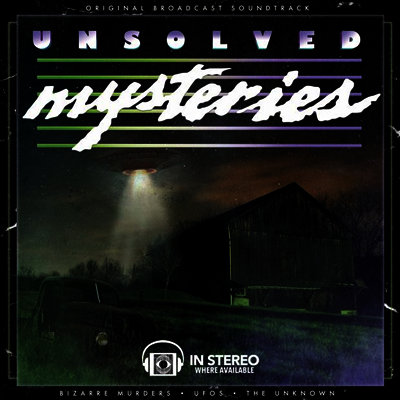 Gary Malkin — Unsolved Mysteries Volume 2 (풀리지 않는 미스터리들 2)(O.S.T.)(Gatefold) 앨범 커버