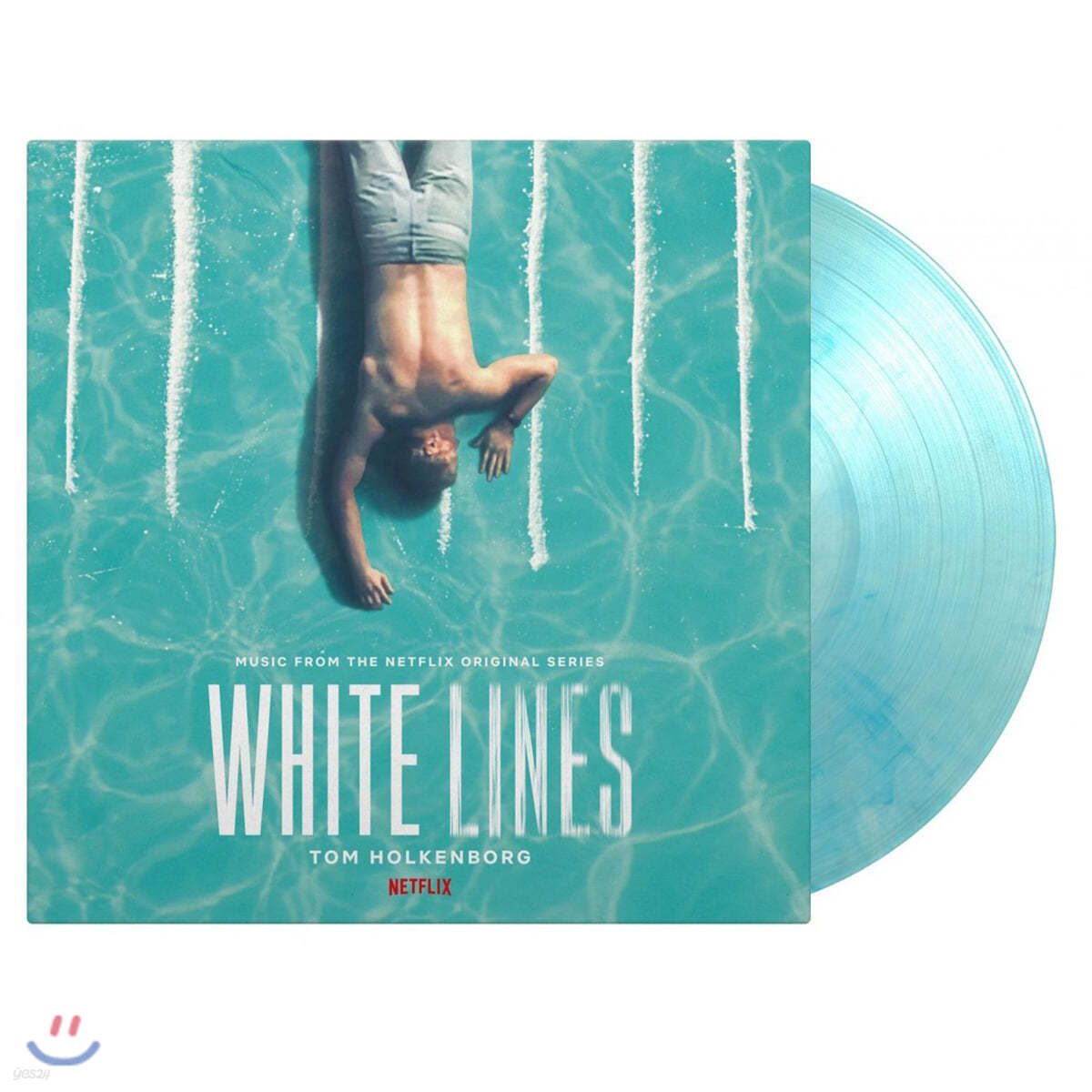 화이트 라인 넷플릭스 드라마음악 (White Lines OST by Junkie XL) [지중해블루 컬러 2LP]
