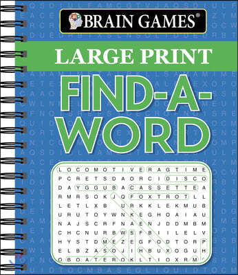 Brain Games - Large Print Find a Word