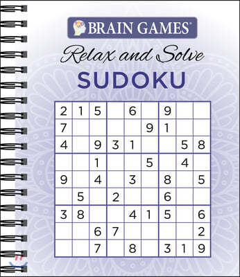 Brain Games - Relax and Solve: Sudoku (Purple)