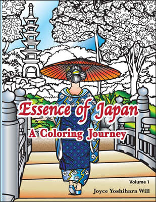 Essence of Japan: A Coloring Journey