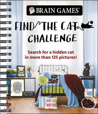 Brain Games - Find the Cat Challenge: Search for a Hidden Cat in More Than 125 Pictures! Volume 2