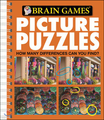 Brain Games - Picture Puzzles #5: How Many Differences Can You Find?: Volume 5