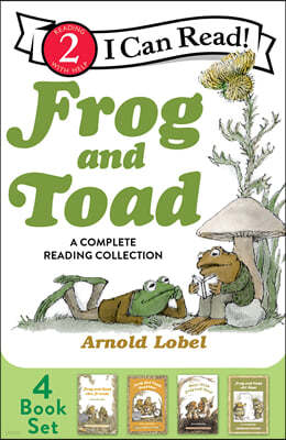 Frog and Toad: A Complete Reading Collection: Frog and Toad Are Friends, Frog and Toad Together, Days with Frog and Toad, Frog and Toad All Year