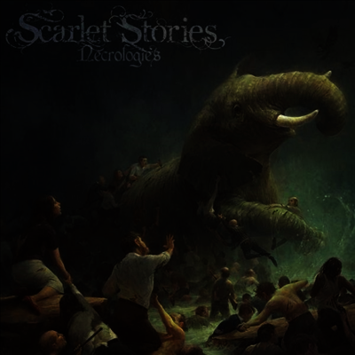 Scarlet Stories — Necrologies (Gatefold) 앨범 커버