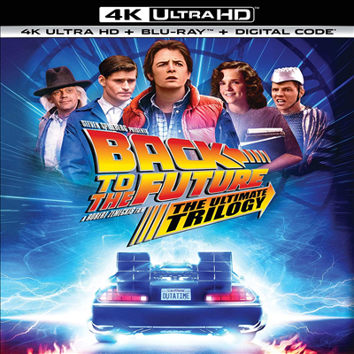 Back To The Future: Ultimate Trilogy (   ǻó : Ʈ) (4K Ultra HD+Blu-ray)(ѱ۹ڸ)