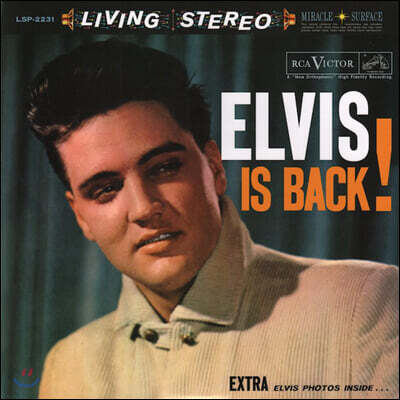 Elvis Presley — Elvis is Back! 앨범 커버