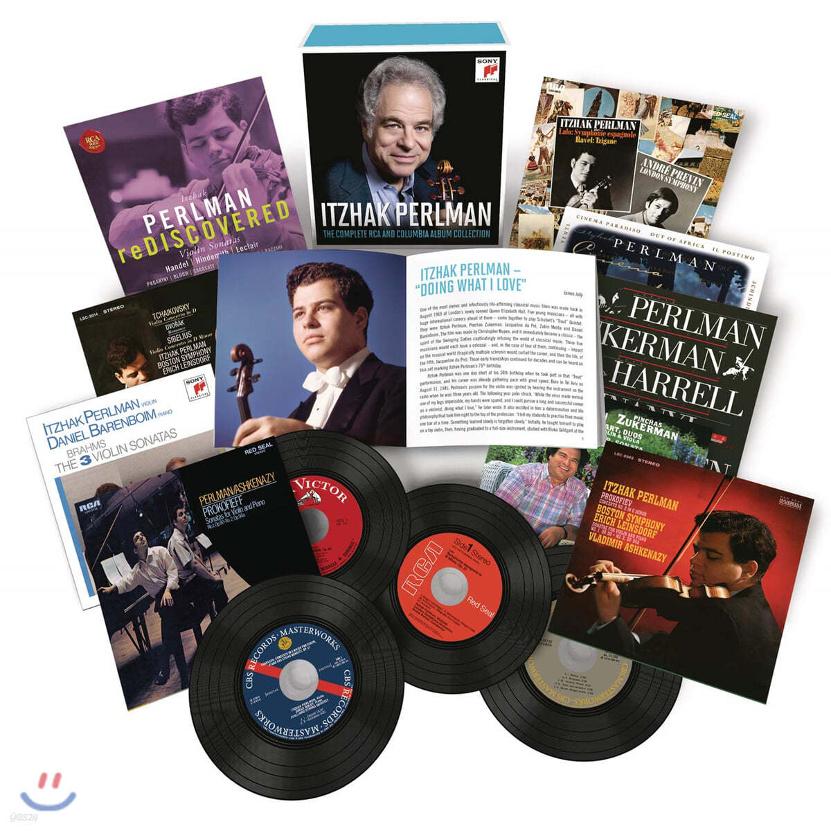 이차크 펄만 RCA &amp; 컬럼비아 녹음 전집 (Itzhak Perlman - The Complete RCA and Columbia Album Collection)