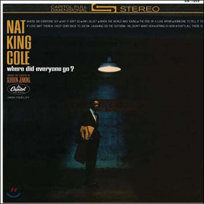 Nat King Cole ( ŷ ) - Where Did Everyone Go? [2LP] 