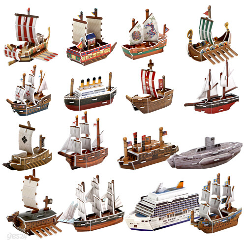 [스콜라스 본사직영] 세계 유명 미니 배시리즈 입체퍼즐 만들기 교구