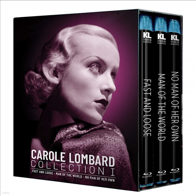 Carole Lombard Collection I (Fast And Loose / Man Of The World / No Man Of Her Own) (ĳ ҹٵ ÷)(ѱ۹ڸ)(Blu-ray)