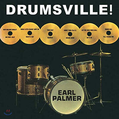 Earl Palmer — Drumsville! 앨범 커버