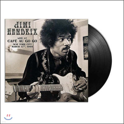 Jimi Hendrix — Live at Cafe' Au Go Go, New York City - March 17, 1968 앨범 커버