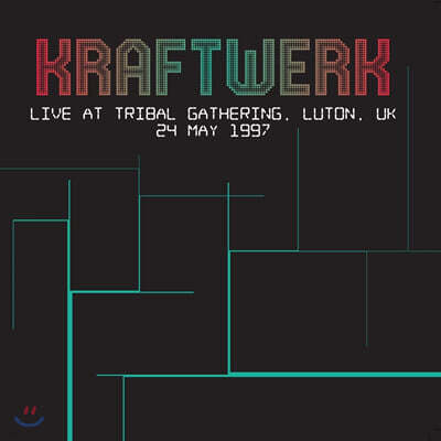 Kraftwerk — Live At Tribal Gathering, Luton, UK 24 May 1997 앨범 커버