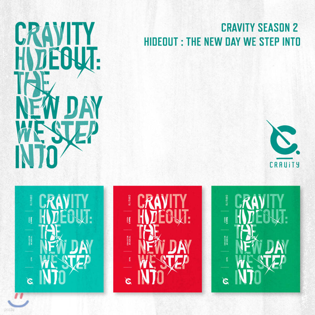 CRAVITY (크래비티) - CRAVITY SEASON2. [HIDEOUT: THE NEW DAY WE STEP INTO] [3종 중 랜덤 1종 발송]