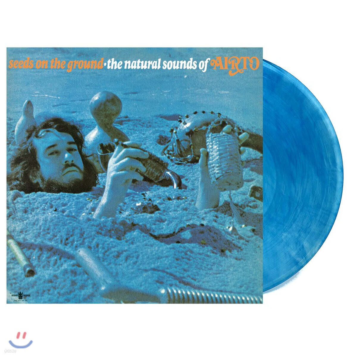 Airto (아이르투 모레이라) - Seeds on the Ground / The Natural Sounds of [오션 블루 컬러 LP]