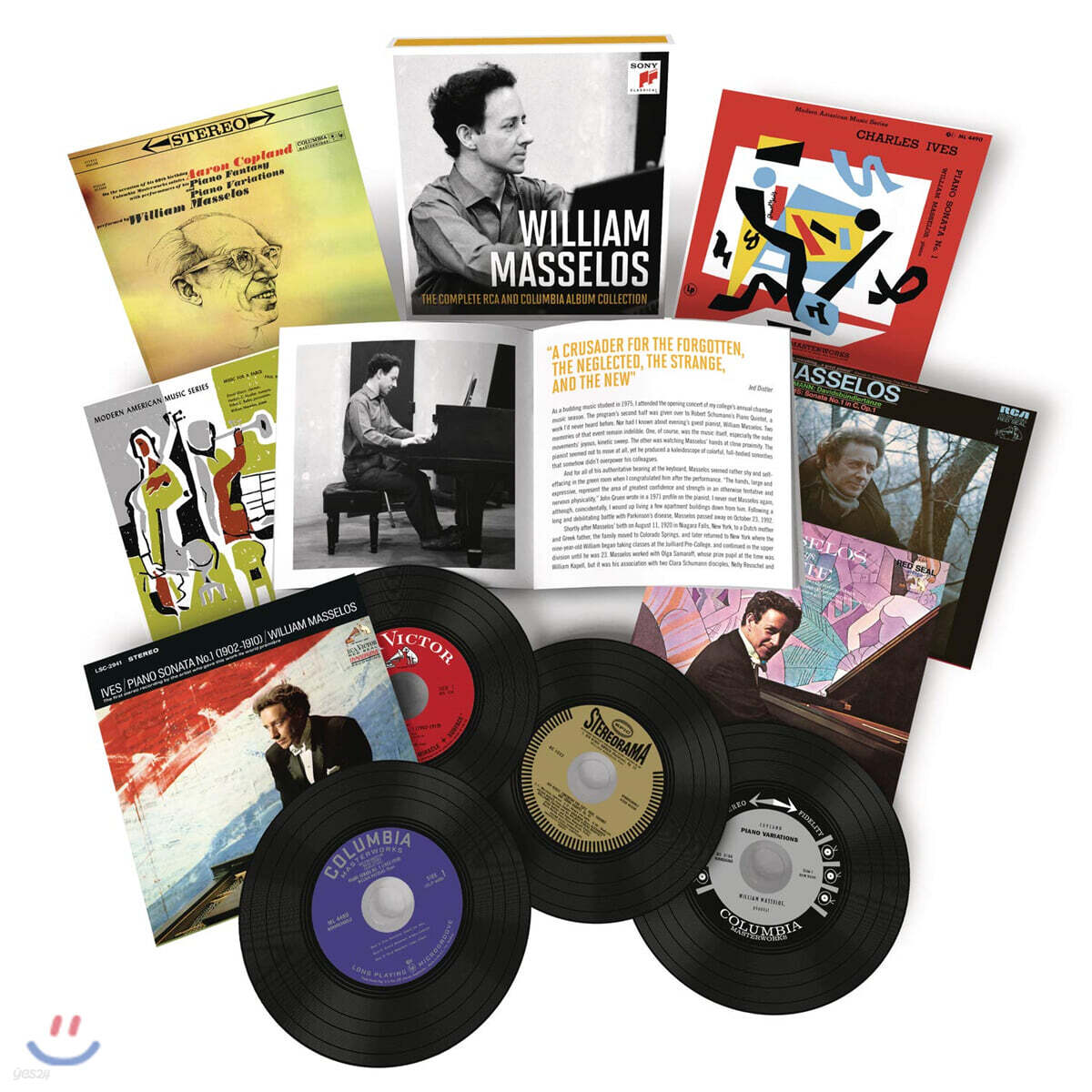 윌리엄 마셀로스 RCA & 컬럼비아 녹음 전집 (William Masselos - The Complete RCA and Columbia Album Collection)