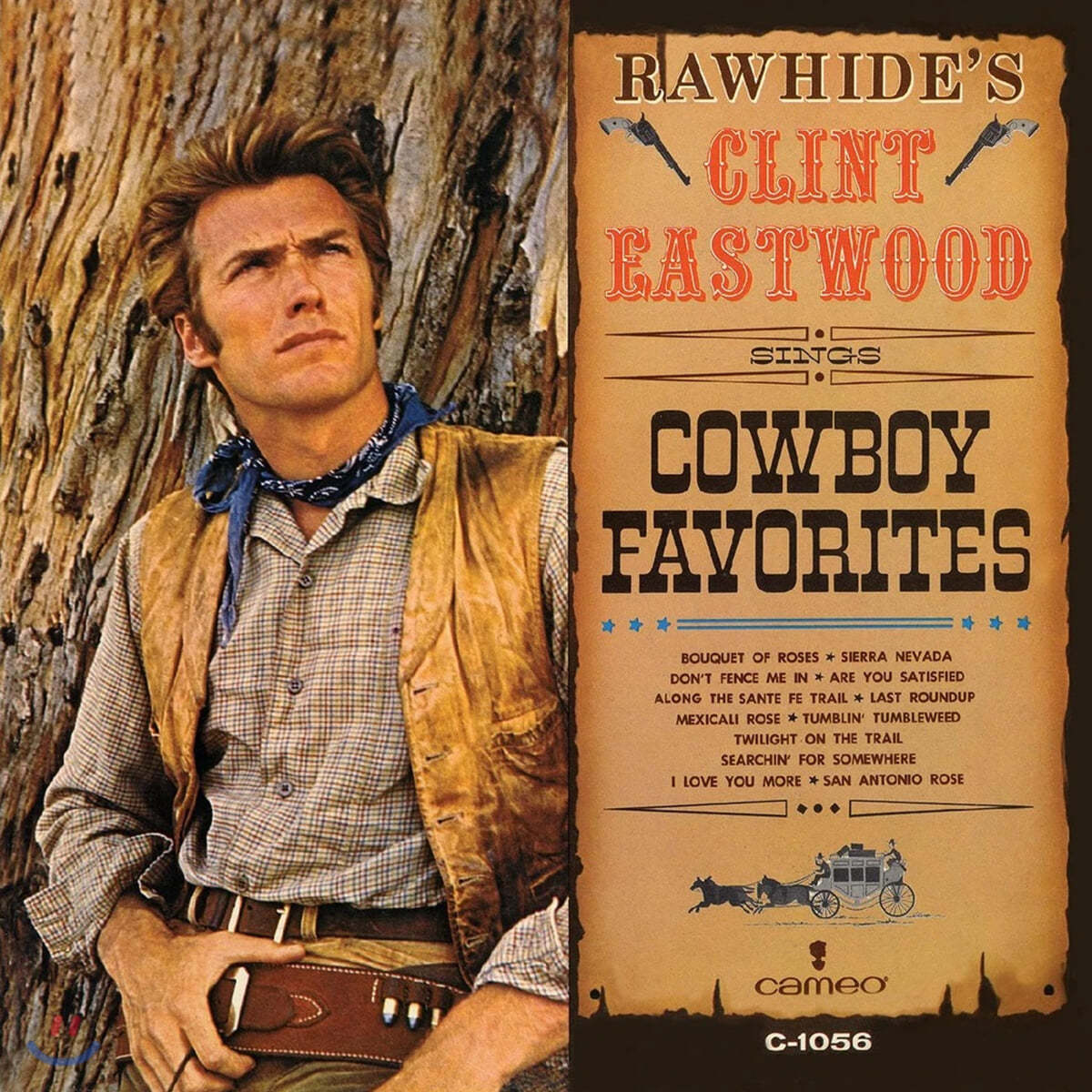 Clint Eastwood (클린트 이스트우드) -  Sings Cowboy Favorites [레드 컬러 LP]