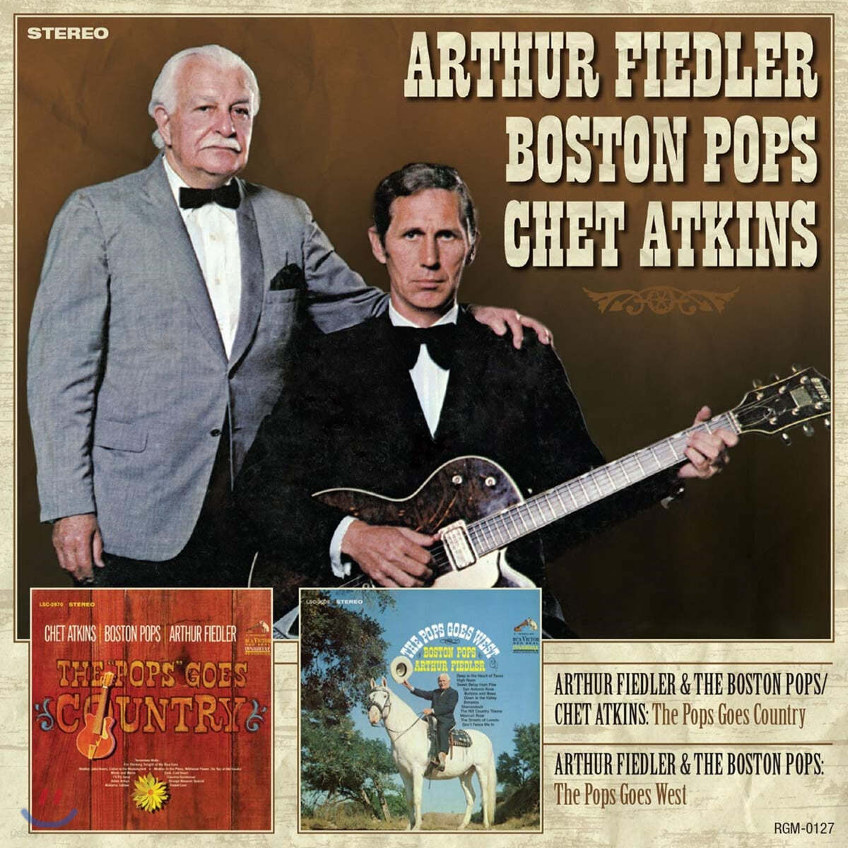 Arthur Fiedler, the Boston Pops, Chet Atkins (아서 피들러, 보스턴 팝스, 쳇 앳킨스) - The Pops Goes Country / The Pops Goes West