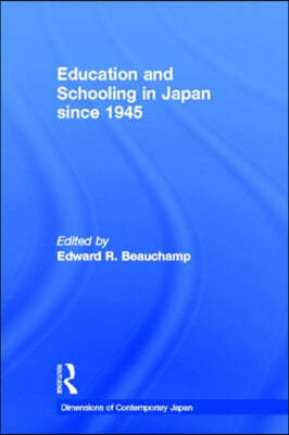 Education and Schooling in Japan since 1945