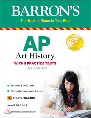 AP Art History: 5 Practice Tests + Comprehensive Review + Online Practice