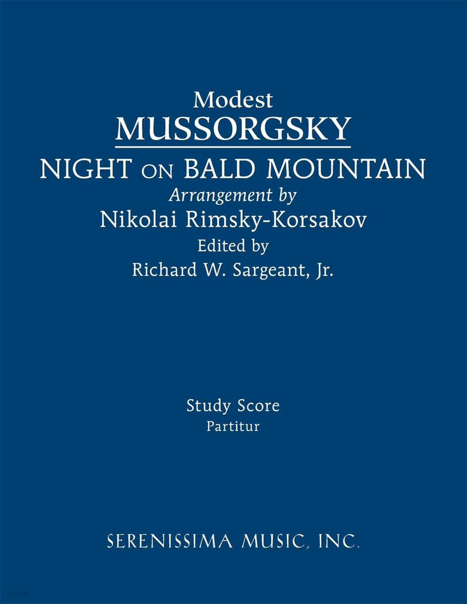 Night on Bald Mountain: Study score