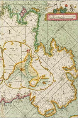 Ireland (18th Century Map) 4x6" Field Journal / Field Notebook / Field Book / Memo Book / Pocket Notebook (50 pages/25 sheets)