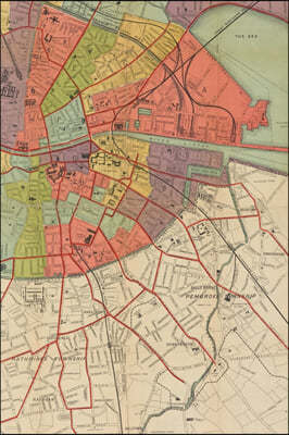 Dublin, Ireland (1915 Map) 4x6" Field Journal / Field Notebook / Field Book / Memo Book / Pocket Notebook (50 pages/25 sheets)